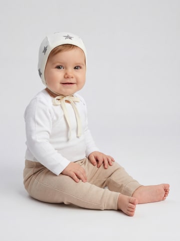 TupTam Unisex Baby Erstlingsmütze zum Binden 2er Pack in ecru