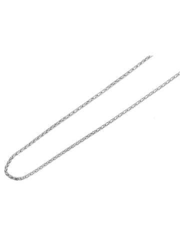 Adeliás Unisex Halskette aus Edelstahl 80+5 in silber