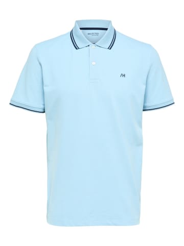 SELECTED HOMME Poloshirt SLHAZE SPORT in Blau