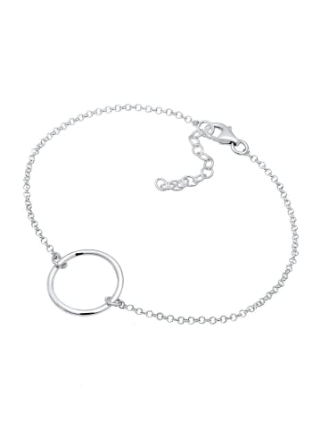 Elli Armband 925 Sterling Silber Geo, Kreis in Silber