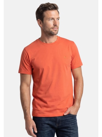 Lerros T-Shirt Basic in Rot / dunkelblau
