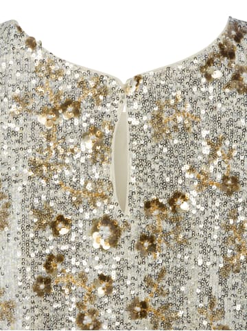 MOSS COPENHAGEN Top MSCHMagnolia in silber gold - 0001