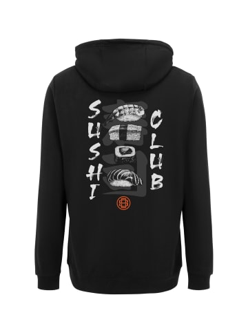 OLDSKULL Hoodie Asian Sushi Lover Graphic in Black