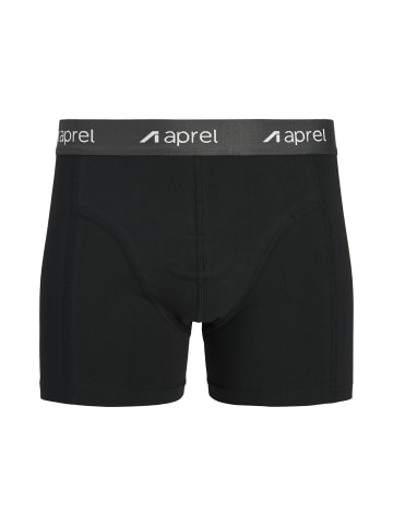 Aprel 5er-Pack Eng anliegende Boxershorts in Black