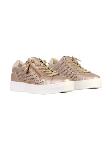 Xti Sneaker mit Schnürsenkeln Gold