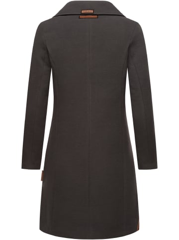 Marikoo Wollmantel Nanakoo in Anthrazit