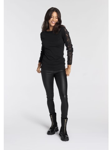 Melrose Strickpullover in schwarz