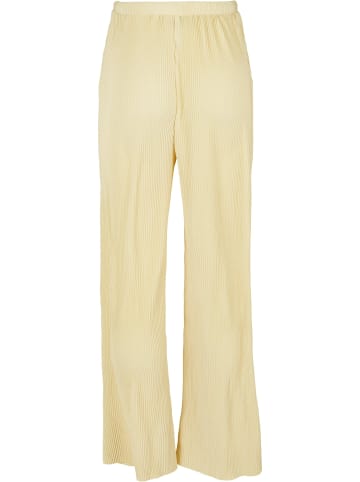 Urban Classics Urban Classics Damen Ladies Plisse Pants in softyellow