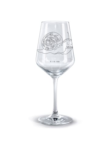 Mr. & Mrs. Panda Bordeauxglas Schnecke Sir ohne Spruch in Transparent