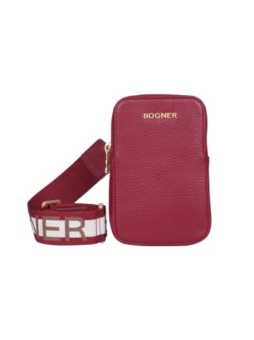 Bogner Handytasche 'Andermatt Johanna in Dunkelrot 11 x 17,5 x 2 cm'