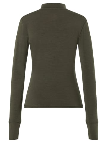 super.natural Merino Longsleeve in grün