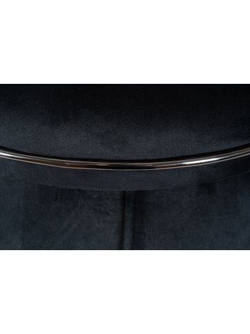 Kayoom Hocker Corin in schwarz - graphit