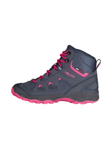 Trollkids Winterschuh "Femund" in Marine/Magenta