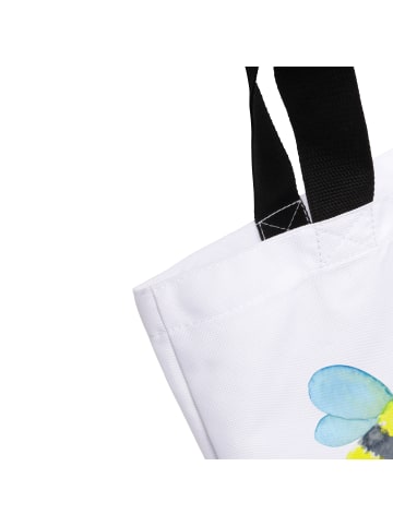 Mr. & Mrs. Panda Reisetasche Biene Liebe ohne Spruch in Weiß