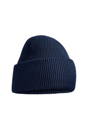 Yuhu Beanie aus Polyester Unisex für Herbst und Winter in Dunkel-Blau