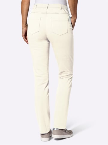 Sieh an! Stretch-Hose in champagner