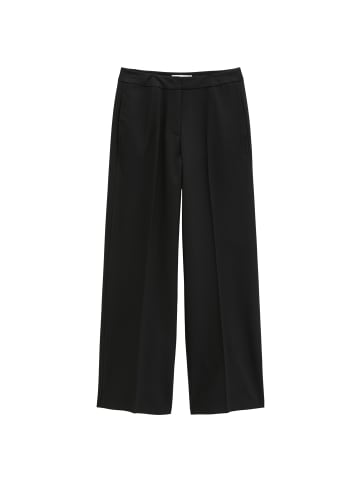 Marc O'Polo Flanellhose relaxed in Schwarz