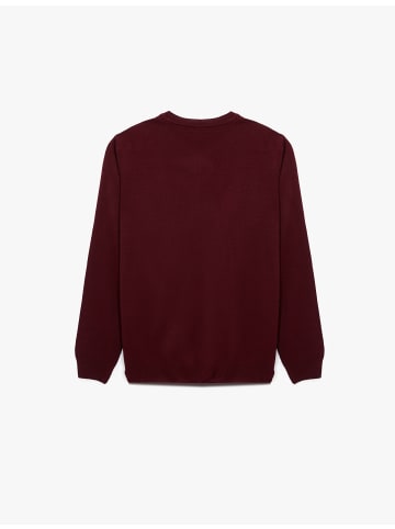 KOTON SWEATERS in Bordo