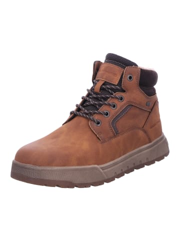 Schnürstiefel Mit Tex-Membran in braun