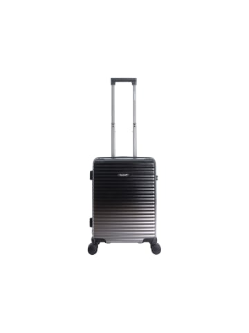 Saxoline SX Blue Elite Trolley TSA Zahlenschloss Spinner 55 cm in black gradient