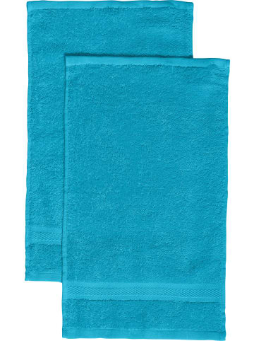 REDBEST Frottier Gästetuch 2er-Pack Chicago in türkis