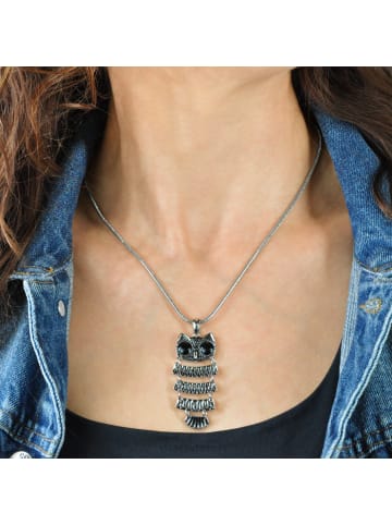 Steuer Modeschmuck Metall in silber