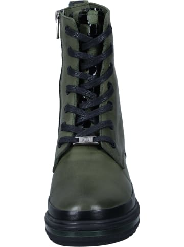 manitu Schnürstiefeletten, Freizeit Stiefeletten in grün