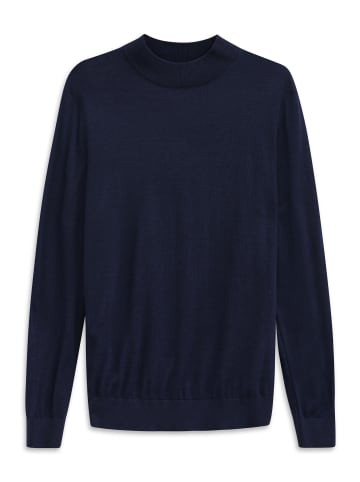 Bugatti Rollkragen Pullover in 390-marine