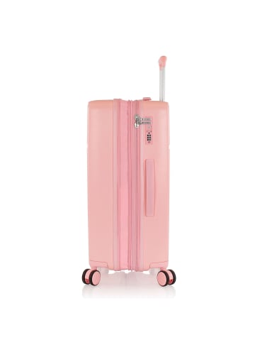 Heys Pastel 4 Rollen Kofferset 3-teilig mit Dehnfalte in blush