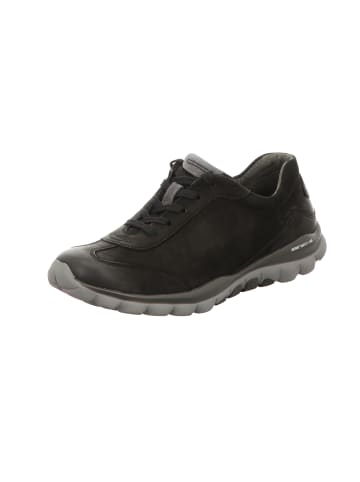 rollingsoft Schnürschuh bequem in schwarz