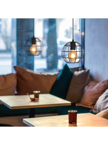 ZMH Pendelleuchte 10-flammige G9 in silber, Kristall L44cm x H250cm