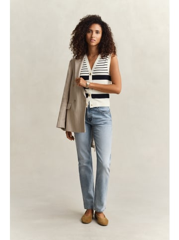 Gant Weste in beige marine - 0001
