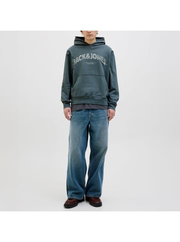 Jack and Jones Hoodie JORALMERIA Sweat Hood in Blau