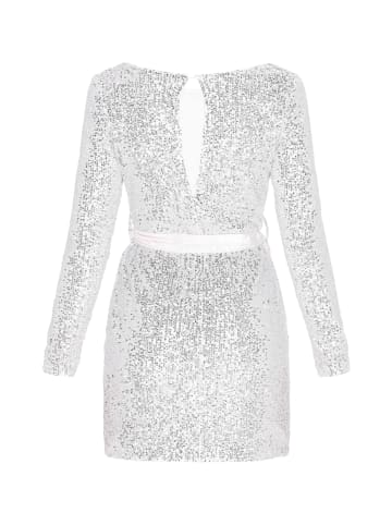 NAEMI Women Dress in Silver