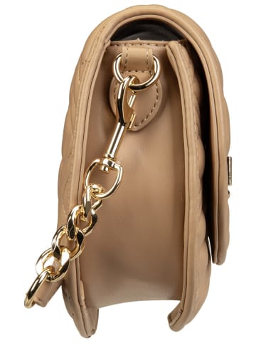 Love Moschino Bodybag Quilted Bag in Beige