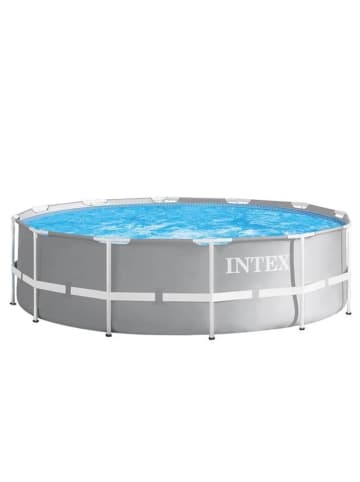Intex PrismFrame Pool (366x76cm) in grau