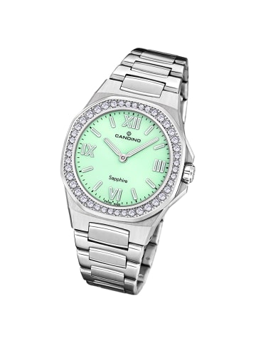 Candino Analog-Armbanduhr Candino Elegance silber mittel (ca. 34mm)