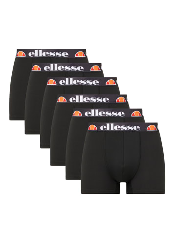 ellesse Boxershorts Dralla 6er Pack Trunks in Black