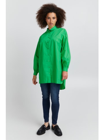 ICHI IHLong loose fit in Kelly Green