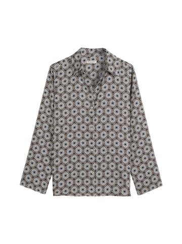 Marc O'Polo Bluse relaxed in multi/muted blue