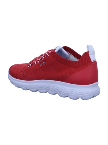 Geox Freizeit Schnürer für Damen in rot