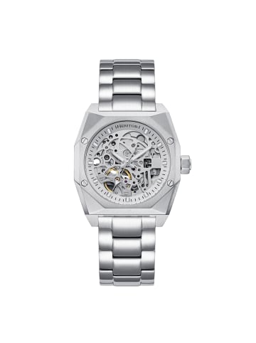 Heritor Elliott Uhr mit Edelstahlarmband in Silver/White/Silver