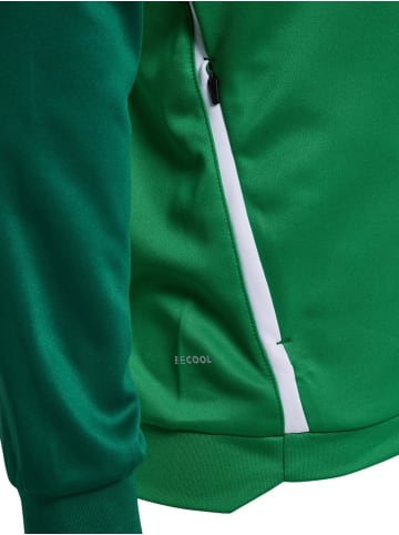 Hummel Trainingsjacke "Lead 2.0 Track Zip Jacket" in Grün