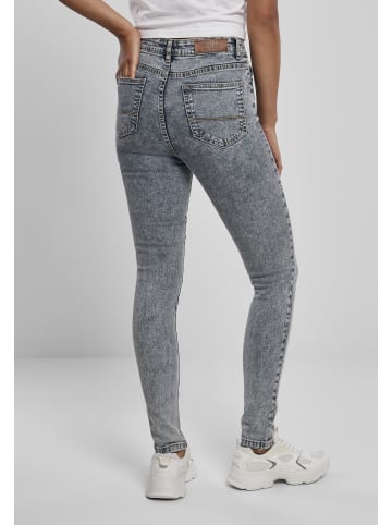 Urban Classics Urban Classics Jeans in dark skyblue acid washed