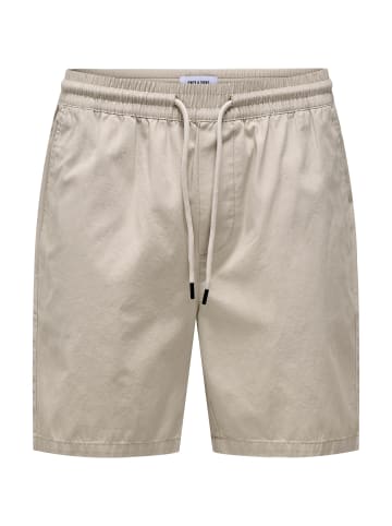 Only&Sons Shorts 'Tell Life 0119' in beige