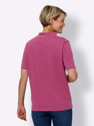 Sieh an! Stehkragenshirt in erika