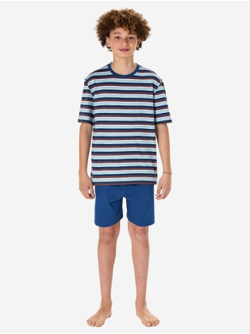 Schiesser Pyjama Nightwear in türkis