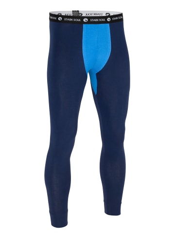 Stark Soul® Lange Unterhose "Long John" in Marineblau