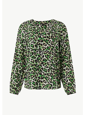comma Bluse langarm in Beige