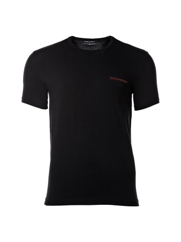 Emporio Armani T-Shirt 2er Pack in Schwarz